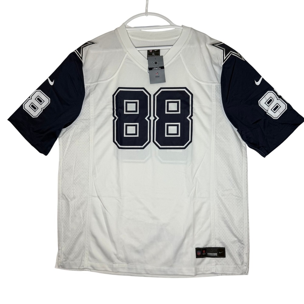 Nike Dallas Cowboys CeeDee Lamb 88 Color Rush Game Jersey White XL NWT